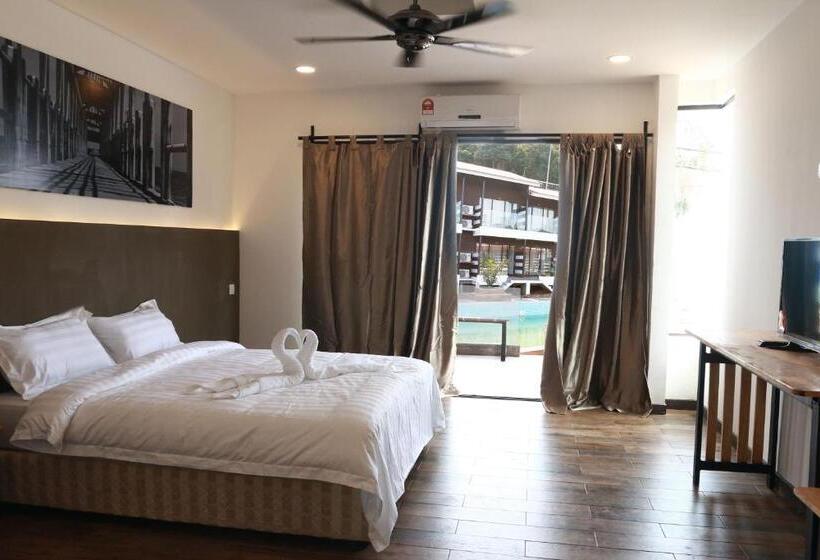 一居室高级别墅, The Barat Tioman Beach Resort