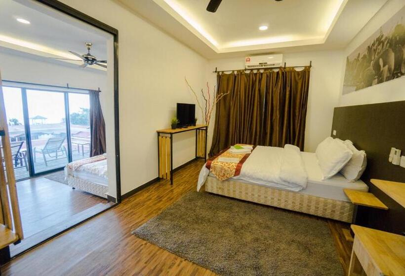 بانگلوی استاندارد با چشم‌انداز دریا, The Barat Tioman Beach Resort