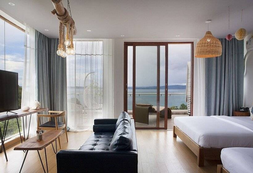 اتاق لوکس با چشم‌انداز دریا, Beluu Sea View Resort
