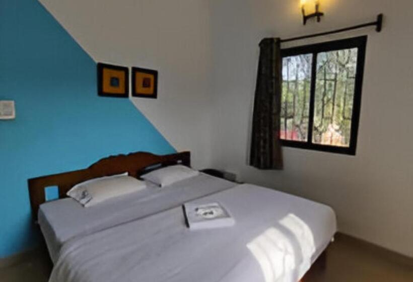 آپارتمان 1 خوابه با چشمانداز استخر, Ronne S 2bhk Lagoon Apartment  Calangute