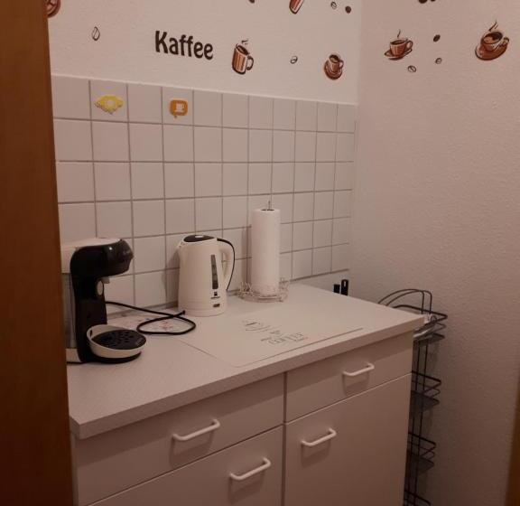 标准单人间共用浴室, City Pension Zwickau