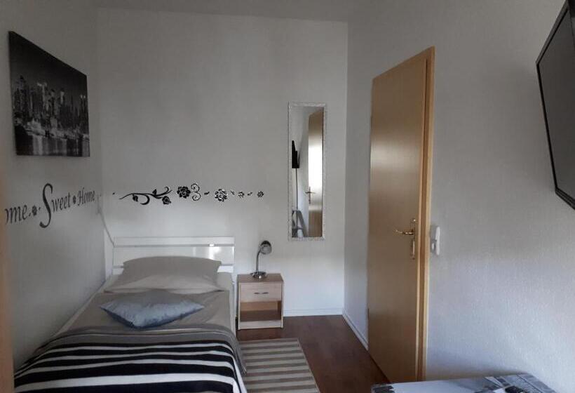 带2个卧室的套房, City Pension Zwickau