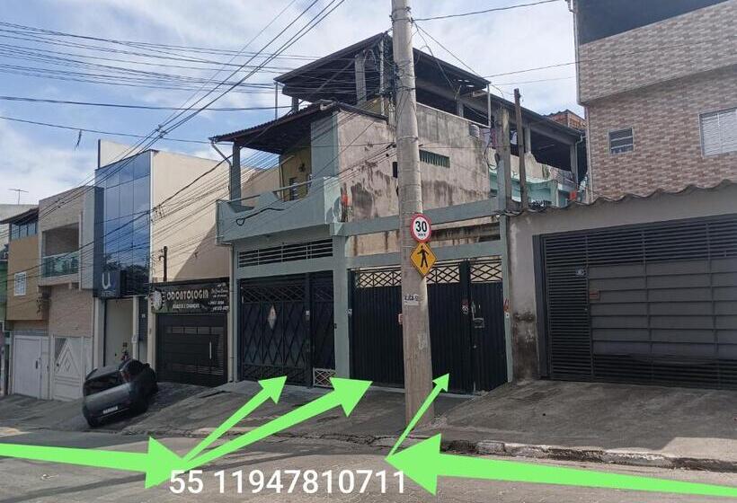 Семейный Номер, Hostel Família Quartos Privado Próximo Aeroporto Int Guarulhos Sp Táxi 24 Hrs
