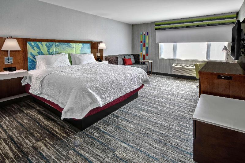 스탠다드 룸 킹사이즈 침대, Hampton By Hilton Encinitas Cardiff Beach Area