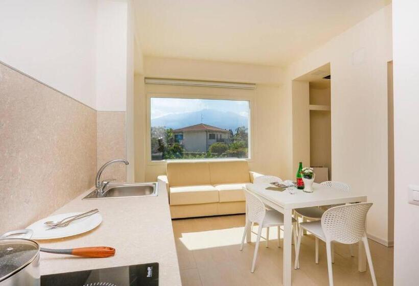 带1个卧室带观景的公寓, Path House   Etna & Sea View