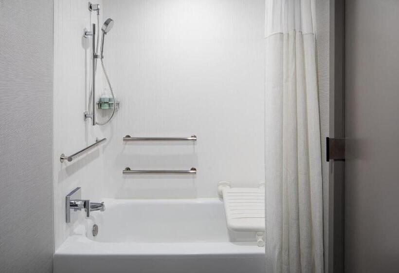 Quarto Standard Cama King para Deficientes, Courtyard By Marriott Chicago Downtown/river North