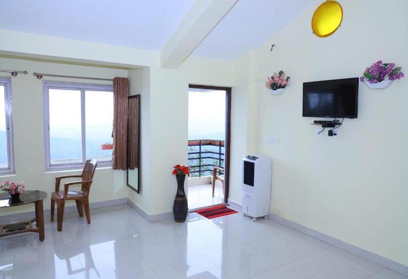 标准间带阳台, Kollanoor Guest House