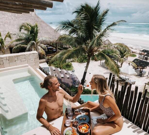 小型套房带海景, Ma Xanab Tulum