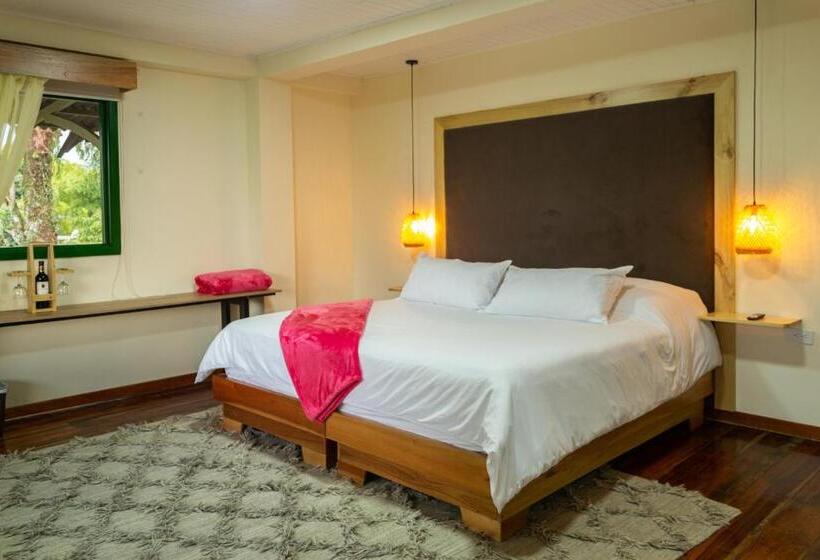 带大床的套房, El Edén Country Hotel Y Club Residencial