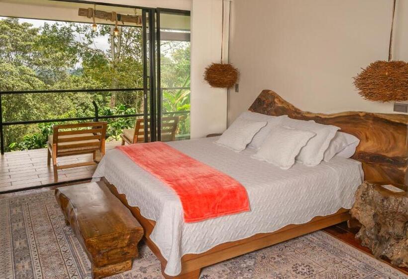 带按摩浴盆的套房, El Edén Country Hotel Y Club Residencial