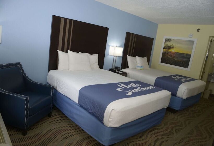 ２ダブルベッドのスタンダードルーム, Days Inn By Wyndham Kodak/sevierville Intrstate Smokeymntns