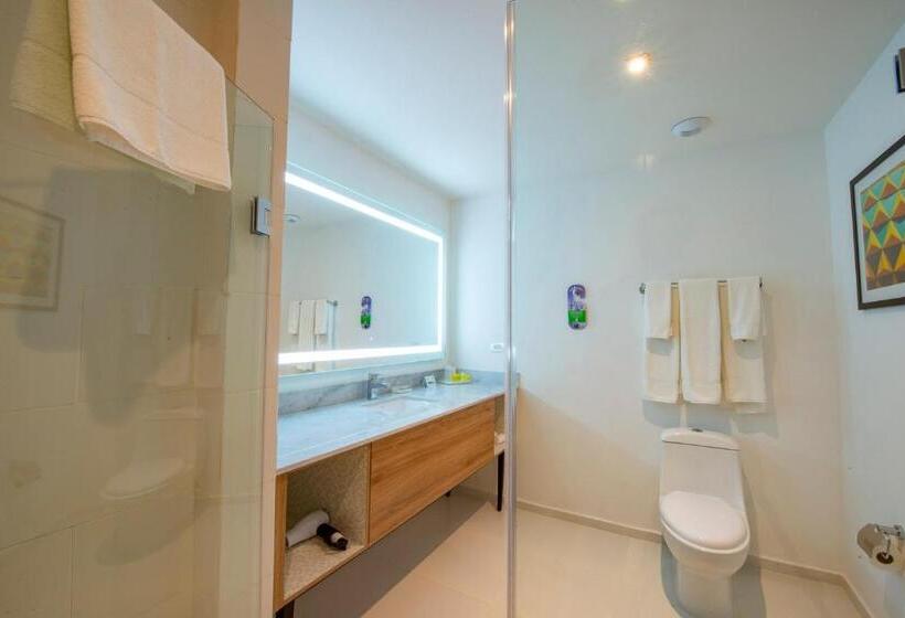 适合残疾人士使用的带超级大床的标准间, Holiday Inn & Suites   Merida La Isla, An Ihg