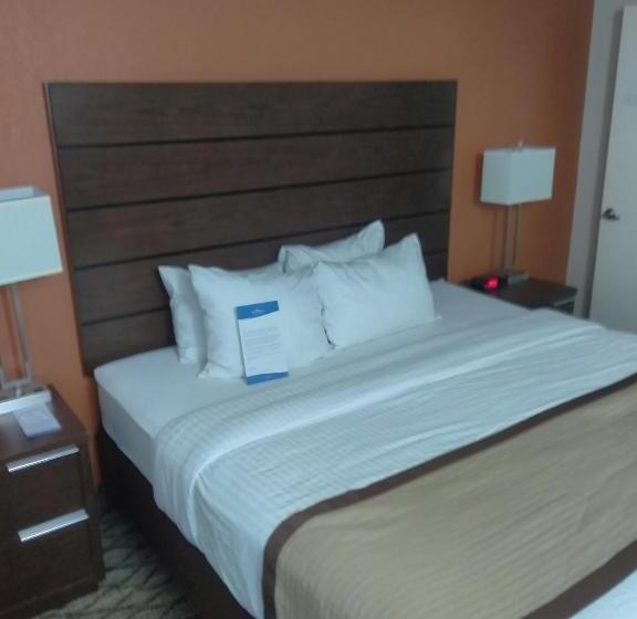 Номер Стандарт Кровать Кинг Адаптированный для Инвалидов, Baymont By Wyndham Madison Heights Detroit Area