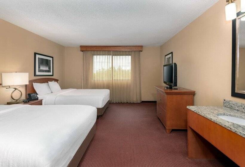 Номер Стандарт 2 Двуспальные Кровати, Embassy Suites By Hilton Kansas City International Airport