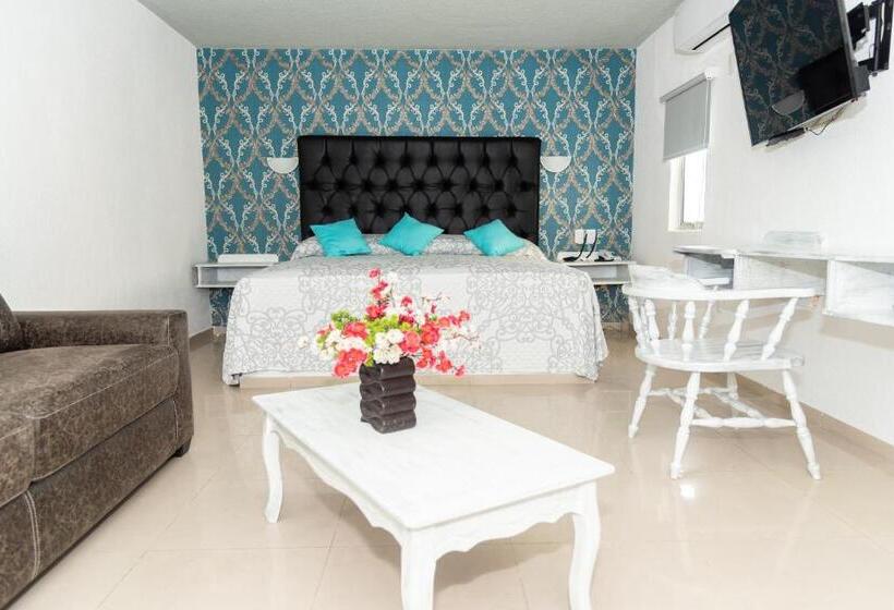 스탠다드 룸 킹사이즈 침대, Grand Hotel Kyrios Veracruz
