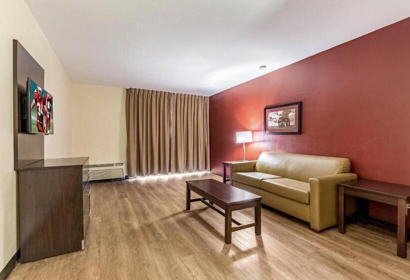 带大床的套房, Red Roof Inn Plus & Suites Houston   Iah Airport Sw