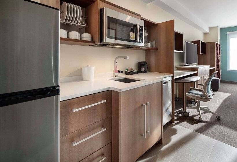 סטודיו סטנדרט מיטה זוגית, Home2 Suites By Hilton Denver Downtown Convention Center