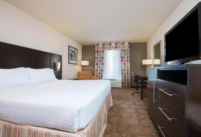 适合残疾人士使用的带超级大床的标准间, Holiday Inn Express Hotel & Suites Hobbs By Ihg