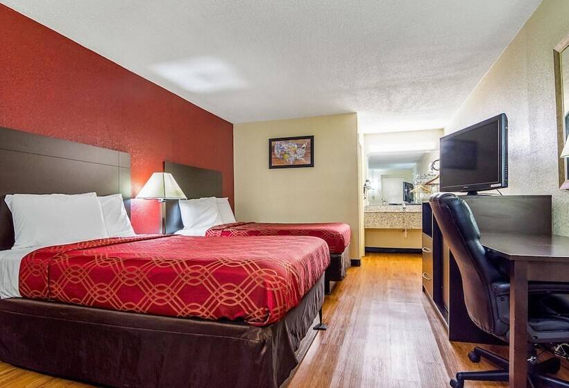 스탠다드 룸 더블 침대 2개, Econo Lodge Research Triangle Park
