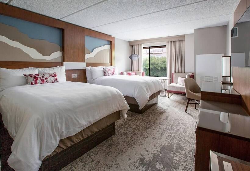 스탠다드 룸 더블 침대 2개, Napa Valley Marriott Hotel & Spa