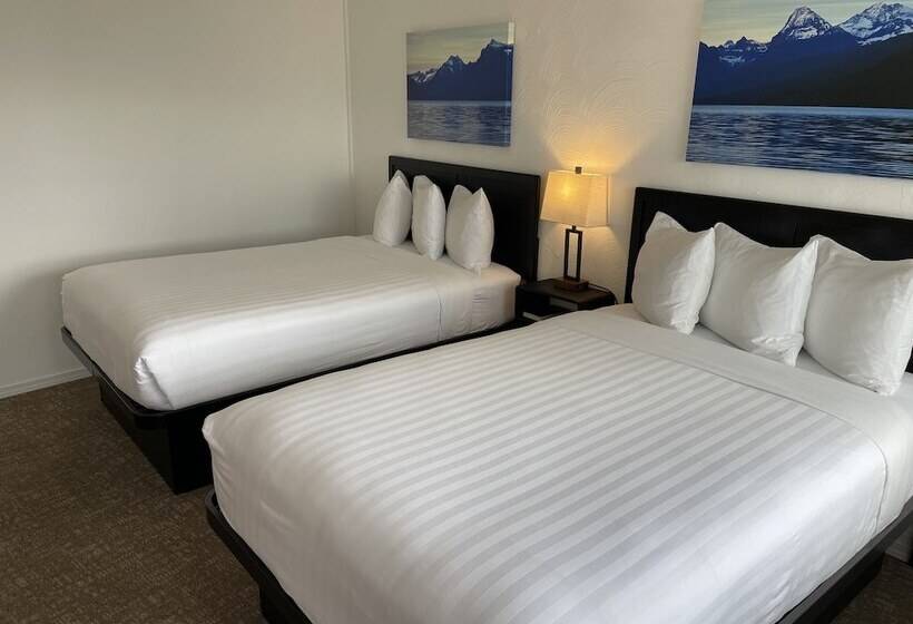 스탠다드 룸 더블 침대 2개, Americas Best Value Inn Polson