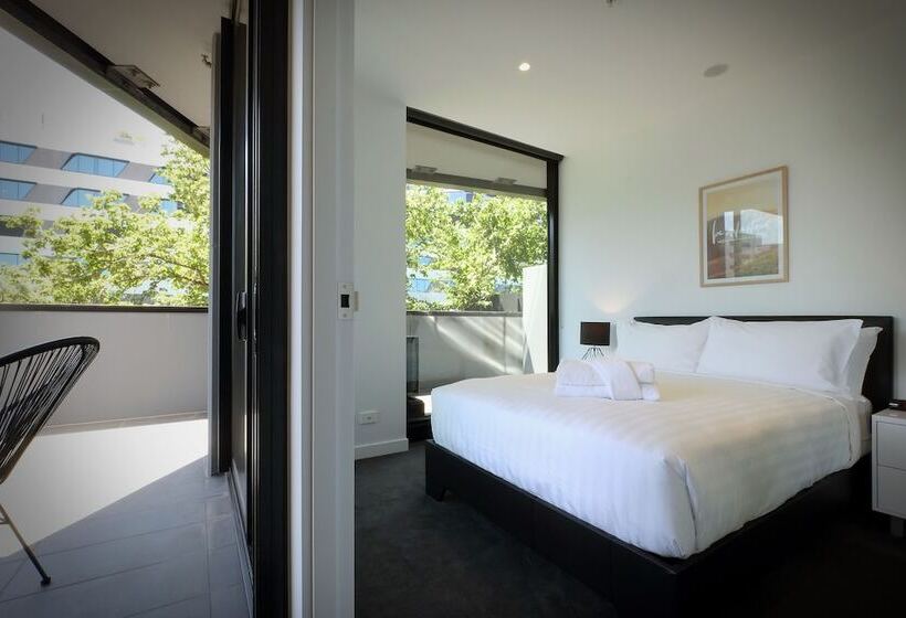 침실 1개 이그제큐티브 아파트, Turnkey Accommodation  North Melbourne