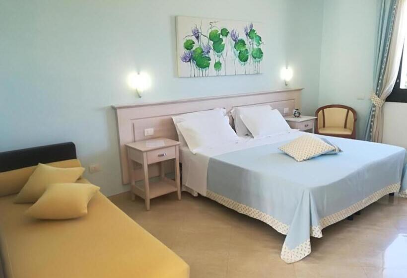 Четырехместный Номер Стандарт Вид на Сад, Agriturismo Torrevecchia