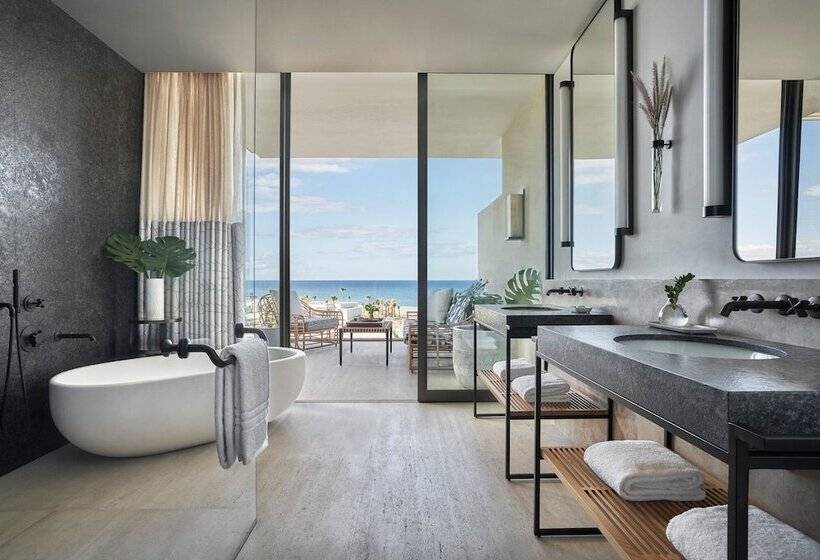 海の見えるダブルベッドスタンダードルーム, Four Seasons Resort Los Cabos