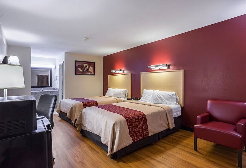 Номер Стандарт 2 Двуспальные Кровати, Red Roof Inn West Memphis, Ar