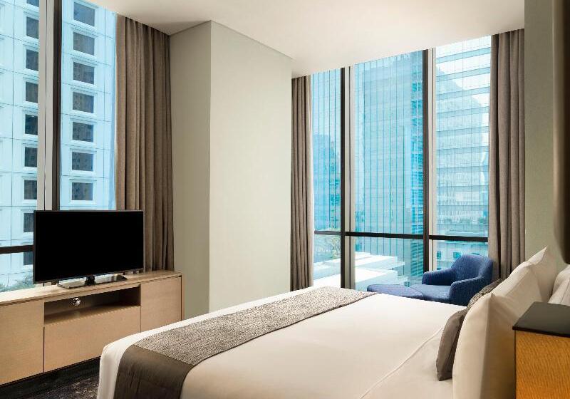 带大床的套房, Mangkuluhur Residences By Lorin
