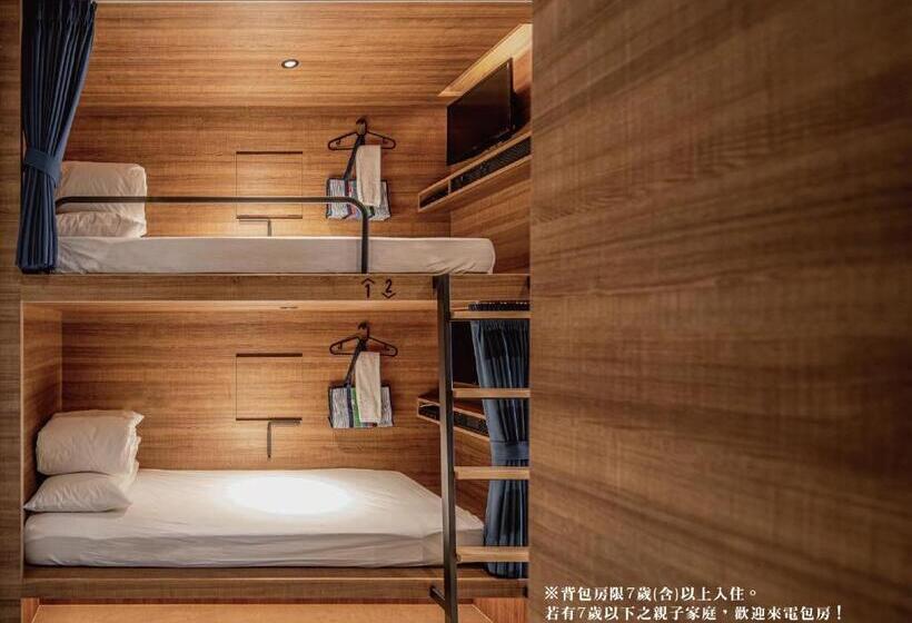 تختخواب در اتاق مشترک, Leisure 台南行旅 巷弄潮旅
