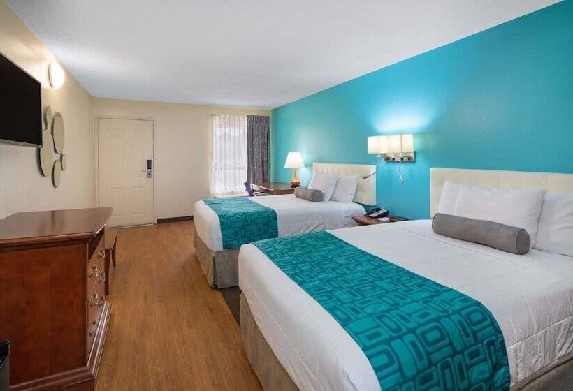 Номер Стандарт 2 Двуспальные Кровати, Howard Johnson By Wyndham Savannah Ga