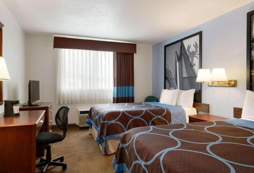 Номер Стандарт 2 Двуспальные Кровати, Super 8 By Wyndham Portland Me