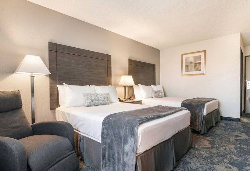 标准间, American Inn & Suites Metro Airport