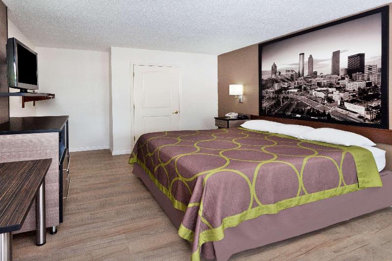 스탠다드 룸 킹사이즈 침대, Super 8 By Wyndham Ringgold Chattanooga Area