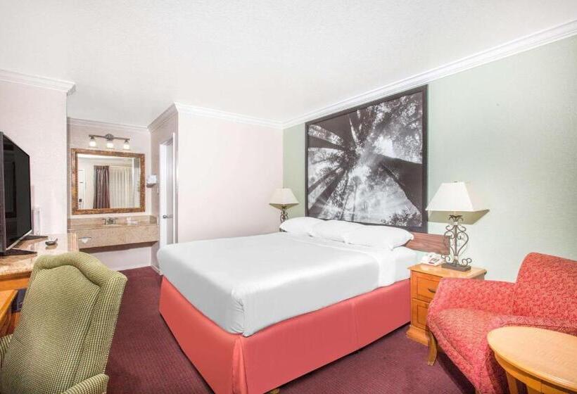 스탠다드 룸 킹사이즈 침대, Upper Lake Inn & Suites