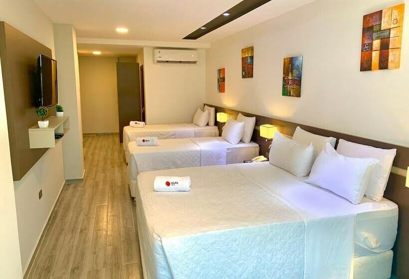 Habitación Cuádruple Estándar, Sun