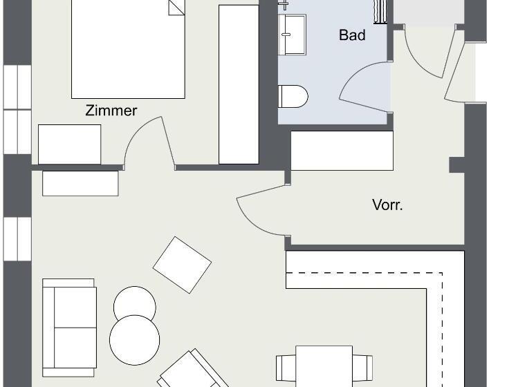 Апартаменты 1 Спальня, Loidls Guesthouse