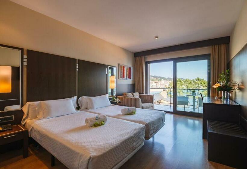 带海景的标准房, Gran Talaso Hotel Sanxenxo
