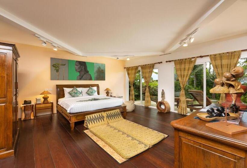 빌라 1 베드룸 - 수영장, Samsam Yao Noi  Andaman Magic & Art Villas