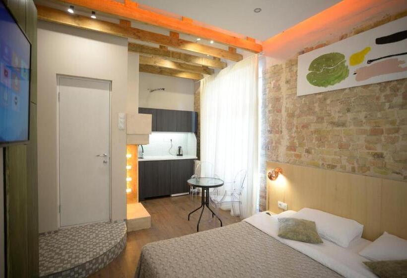اتاق لوکس با بالکن, Kyiv Boutique Apartments