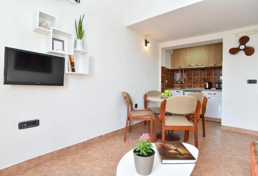 آپارتمان 1 خوابه با چشم‌انداز دریا, Guest House Jedro