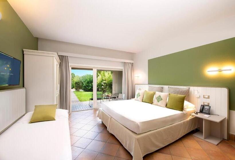 Трехместный Номер Superior, Chia Laguna   Hotel Village