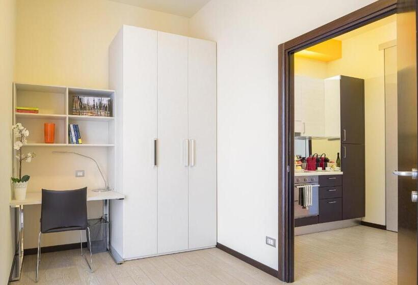 带2个卧室的公寓, Residenza Porta Volta