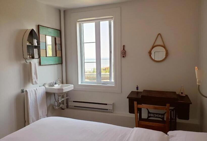 Номер Стандарт Совместная Ванная, Auberge De La Rive De Charlevoix   Auberge De Jeunesse Familiale Pour Voyageurs De Tous âges