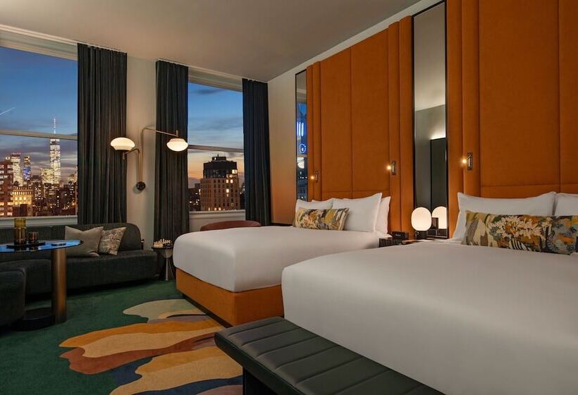 带2个双人床的标准工作室, W New York  Union Square