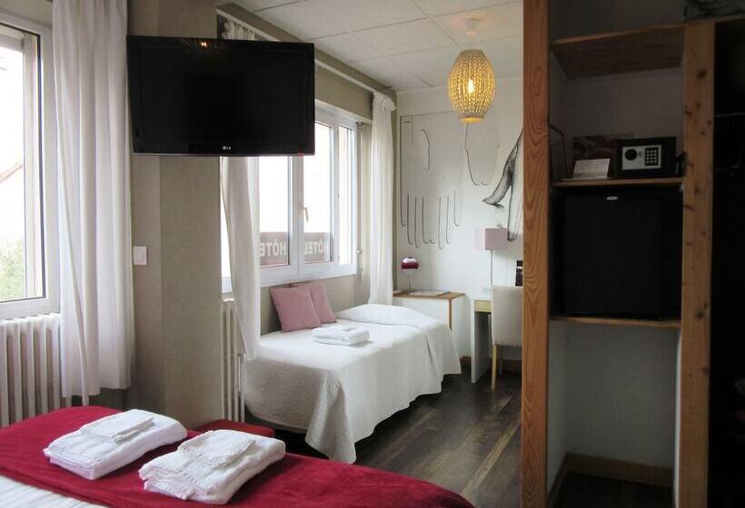Трехместный Номер Комфорт, Logis Hôtel Des Causses