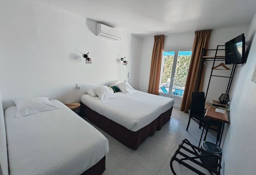 Номер Стандарт Трехместный, L Auberge Camarguaise