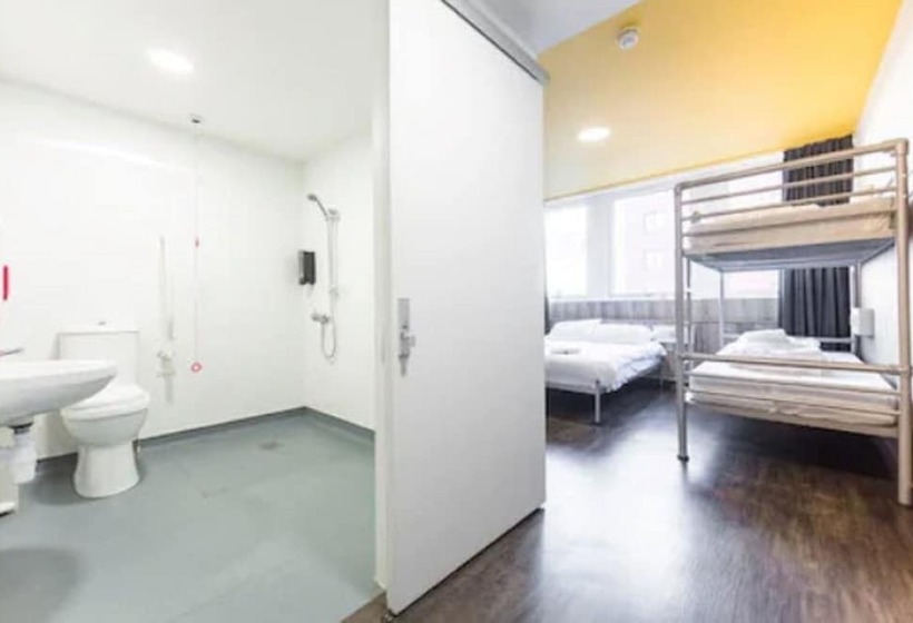 اتاق استاندارد چهار تخته, Euro Hostel Glasgow