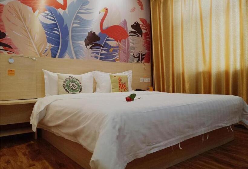 Номер Комфорт, 7days Inn Linhe Railway Station